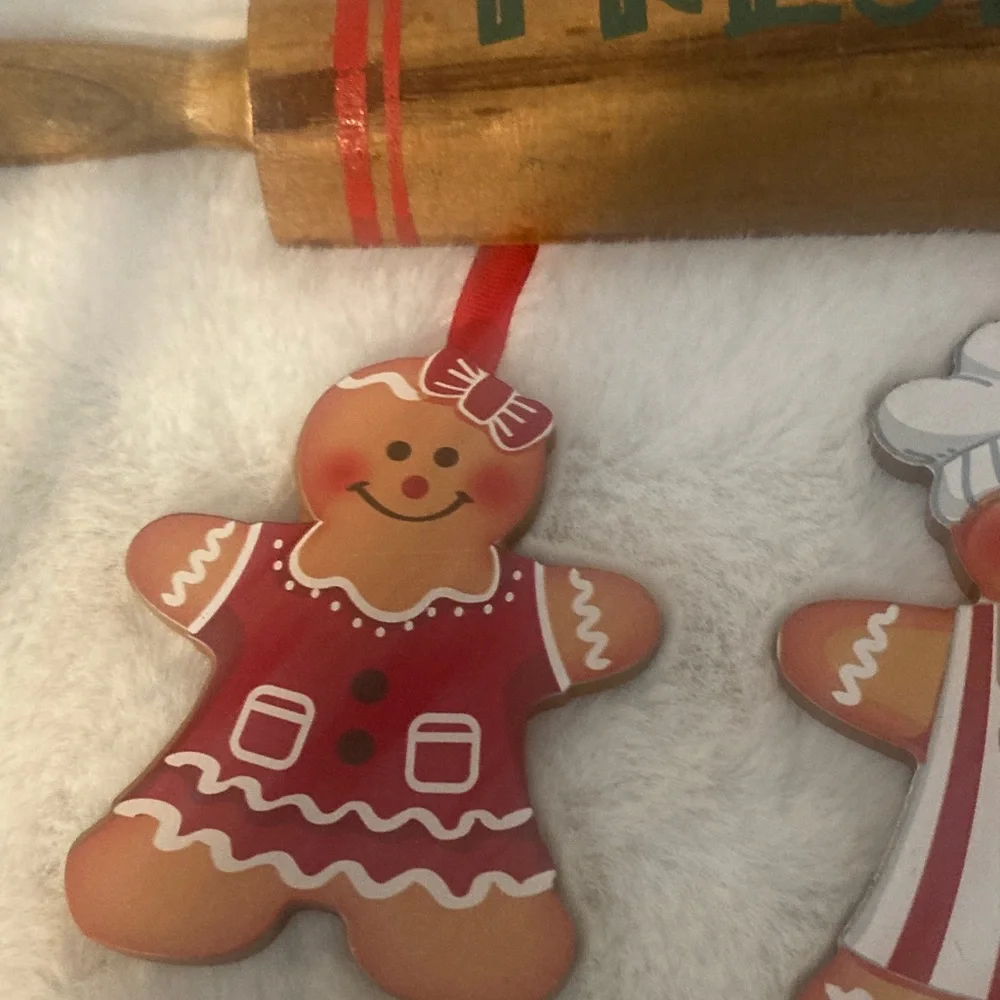 Hobby Lobby Gingerbread Rolling Pin Wall Hanging Sign